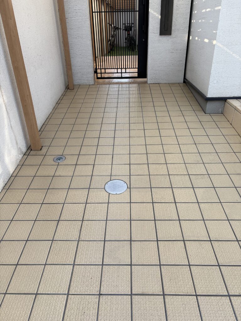 清掃後スロープ